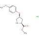 Methyl (2S,4S)-4-(4-methoxyphenoxy)-2-pyrrolidinecarboxylate hydrochloride - chemical structure image
