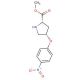 Methyl (2S,4S)-4-(4-nitrophenoxy)-2-pyrrolidinecarboxylate - chemical structure image