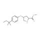 Methyl (2S,4S)-4-[4-(tert-pentyl)phenoxy]-2-pyrrolidinecarboxylate - chemical structure image