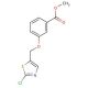 Methyl 3-[(2-chloro-1,3-thiazol-5-yl)methoxy]-benzenecarboxylate - chemical structure image