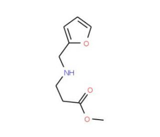 Methyl 3-[(2-furylmethyl)amino]propanoate - chemical structure image