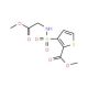 Methyl 3-{[(2-Methoxy-2-oxoethyl)amino]sulfonyl}thiophene-2-carboxylate (CAS 106820-63-7) - chemical structure image