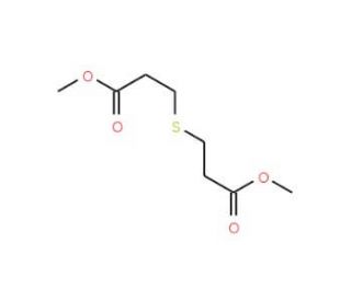 methyl 3-[(3-methoxy-3-oxopropyl)thio]propanoate (CAS 4131-74-2) - chemical structure image
