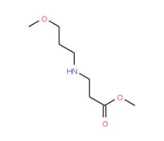 Methyl 3-[(3-methoxypropyl)amino]propanoate - chemical structure image