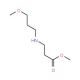 Methyl 3-[(3-methoxypropyl)amino]propanoate - chemical structure image
