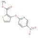 Methyl 3-[(5-nitro-2-pyridinyl)oxy]-2-thiophenecarboxylate - chemical structure image