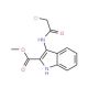 Methyl 3-[(chloroacetyl)amino]-1H-indole-2-carboxylate - chemical structure image