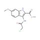Methyl 3-[(chloroacetyl)amino]-6-methoxy-1H-indole-2-carboxylate - chemical structure image