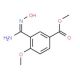 Methyl 3-[(E)-amino(hydroxyimino)methyl]-4-methoxybenzoate - chemical structure image