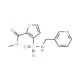 Methyl 3-{[(pyridin-3-ylmethyl)amino]-sulfonyl}thiophene-2-carboxylate - chemical structure image