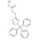 Methyl 3-(1-Tritylimidazol-4-yl) Propionate (CAS 102676-60-8) - chemical structure image