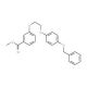 Methyl 3-{2-[4-(benzyloxy)phenoxy]-ethoxy}benzenecarboxylate (CAS 937602-29-4) - chemical structure image