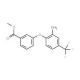 Methyl 3-[2-amino-4-(trifluoromethyl)phenoxy]-benzoate - chemical structure image