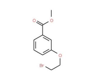 Methyl 3-(2-bromoethoxy)benzoate (CAS 59516-96-0) - chemical structure image