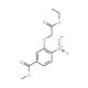 Methyl 3-(2-ethoxy-2-oxoethoxy)-4-nitrobenzoate (CAS 214848-28-9) - chemical structure image
