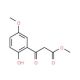 Methyl 3-(2-Hydroxy-5-methoxyphenyl)-3-oxopropanoate (CAS 132017-99-3) - chemical structure image