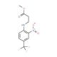 Methyl 3-[2-nitro-4-(trifluoromethyl)anilino]-propanoate - chemical structure image