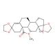 Methyl 3,3,17,17-Bis(ethylenedioxy)androst-5-en-19-oate (CAS 5696-45-7) - chemical structure image