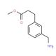 Methyl 3-[3-(aminomethyl)phenyl]propionate (CAS 100511-83-9) - chemical structure image