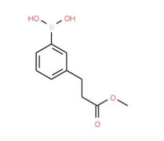 Methyl 3-(3-boronophenyl)propionate (CAS 833472-82-5) - chemical structure image