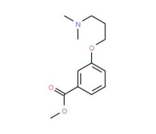 Methyl 3-[3-(dimethylamino)propoxy]benzoate (CAS 921938-75-2) - chemical structure image