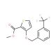 Methyl 3-{[3-(trifluoromethyl)benzyl]oxy}-2-thiophenecarboxylate - chemical structure image
