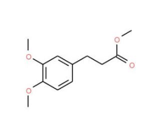 Methyl 3-(3&prime;,4&prime;-Dimethoxyphenyl)propanoate (CAS 27798-73-8) - chemical structure image