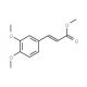 Methyl 3-(3′,4′-Dimethoxyphenyl)propenoate (CAS 5396-64-5) - chemical structure image