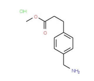 Methyl 3-[4-(aminomethyl)phenyl]propionate hydrochloride - chemical structure image