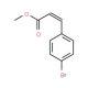 Methyl 3-(4-bromophenyl)acrylate (CAS 71205-17-9) - chemical structure image