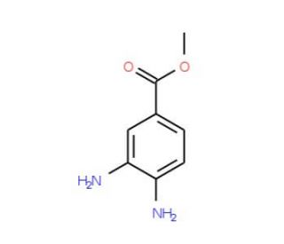 Methyl 3,4-diaminobenzoate (CAS 36692-49-6) - chemical structure image