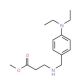 Methyl 3-{[4-(diethylamino)benzyl]amino}propanoate - chemical structure image