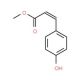 Methyl 3-(4-hydroxyphenyl)acrylate (CAS 3943-97-3) - chemical structure image
