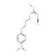 Methyl [3-(4-nitrophenoxy)propyl]cyano-carbonimidodithioate - chemical structure image