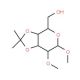 Methyl 3,4-O-Isopropylidene-2-O-methyl-α-D-galactopyranoside 的分子结构, CAS编号: 34698-22-1 Methyl 3,4-O-Isopropylidene-2-O-methyl-α-D-galactopyranoside (CAS 34698-22-1) - chemical structure image