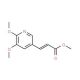 Methyl 3-(5,6-dimethoxypyridin-3-yl)acrylate - chemical structure image