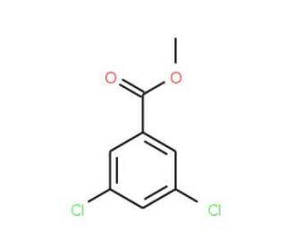 Methyl 3,5-dichlorobenzoate (CAS 2905-67-1) - chemical structure image