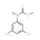 Methyl (3,5-dichlorophenyl)methylcarbamodithioate - chemical structure image