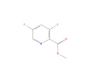 Methyl 3,5-difluoropyridine-2-carboxylate (CAS 955885-64-0) - chemical structure image