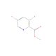 Methyl 3,5-difluoropyridine-2-carboxylate (CAS 955885-64-0) - chemical structure image