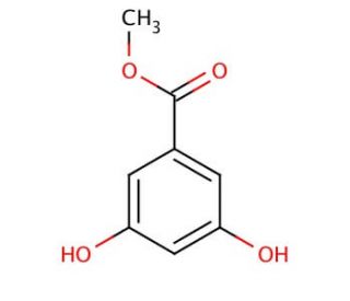 Methyl 3,5-dihydroxybenzoate (CAS 2150-44-9) - chemical structure image