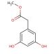 Methyl 3,5-dihydroxyphenylacetate (CAS 4724-10-1) - chemical structure image