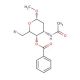 Methyl 3-Acetylamino-4-O-benzoyl-6-bromo-2,3,6-trideoxy-α-D-ribo-hexopyranoside (CAS 57865-92-6) - chemical structure image