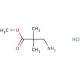 Methyl 3-amino-2,2-dimethylpropanoatehydrochloride (CAS 177269-37-3) - chemical structure image