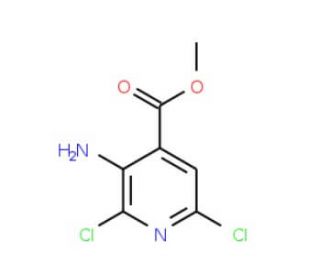 Methyl 3-Amino-2,6-dichloroisonicotinate (CAS 458543-81-2) - chemical structure image