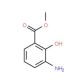 Methyl 3-Amino-2-hydroxybenzoate (CAS 35748-34-6) - chemical structure image