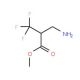 Methyl 3-amino-2-(trifluoromethyl)propionate (CAS 914203-47-7) - chemical structure image
