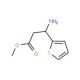 Methyl 3-amino-3-(2-thienyl)propanoate (CAS 1586-41-0) - chemical structure image