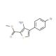 Methyl 3-amino-4-(4-bromophenyl)thiophene-2-carboxylate - chemical structure image