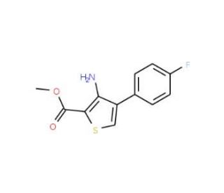 Methyl 3-amino-4-(4-fluorophenyl)thiophene-2-carboxylate - chemical structure image